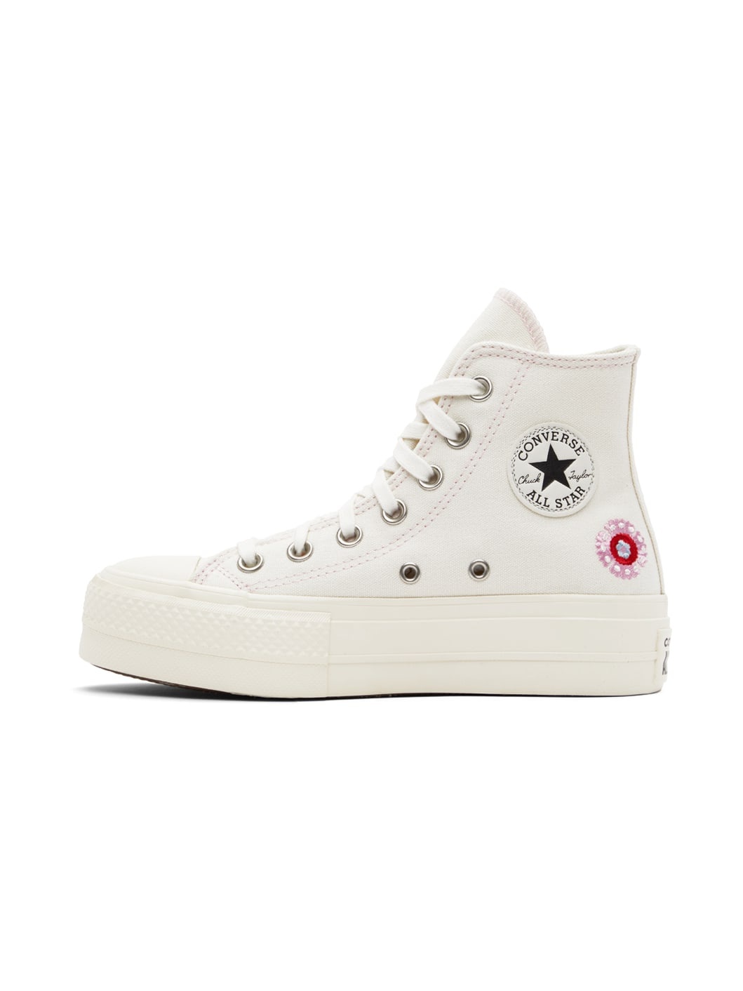 White Chuck Taylor All Star Lift Sneakers - 3
