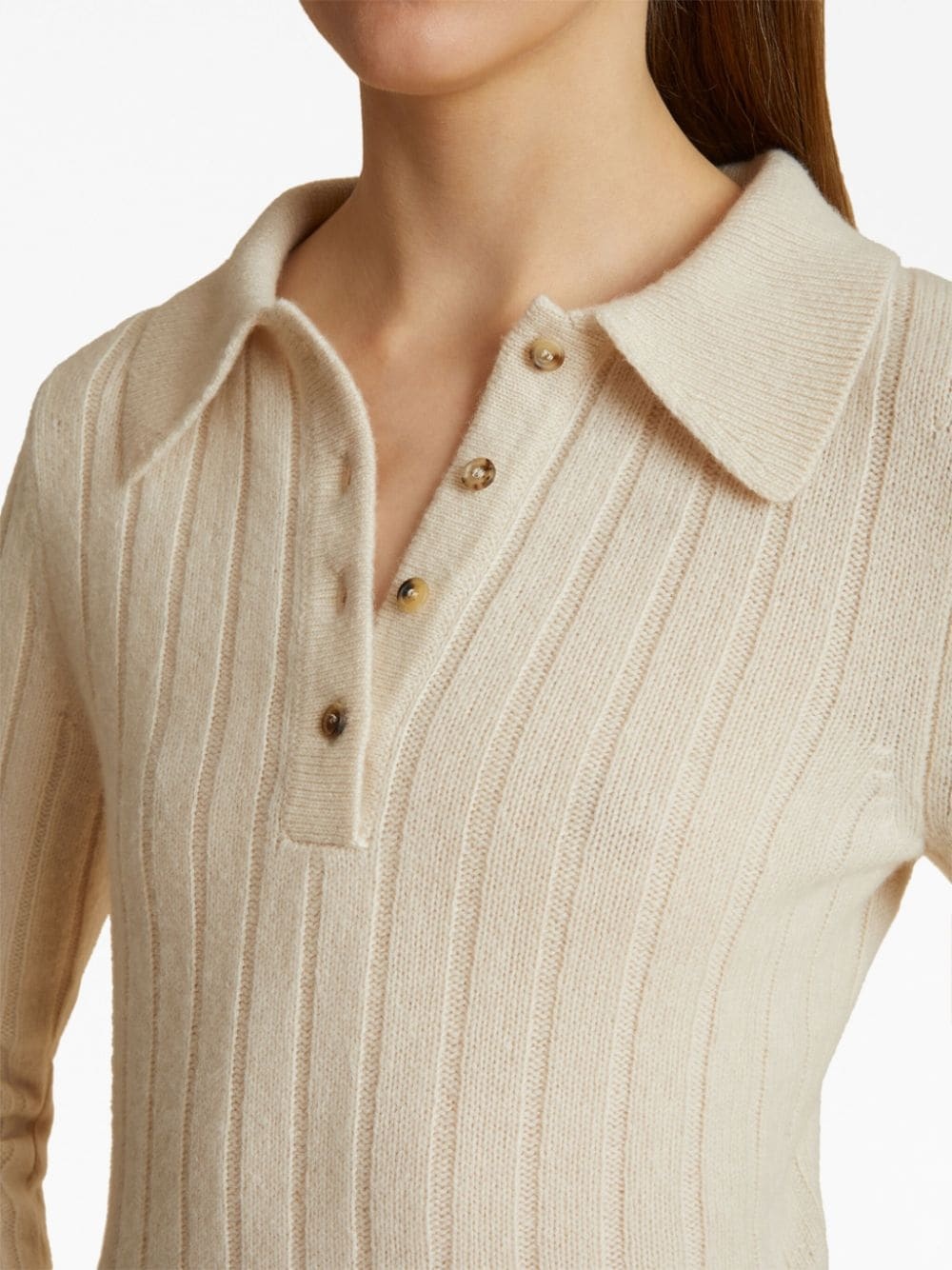 The Hans ribbed cashmere jumper - 4