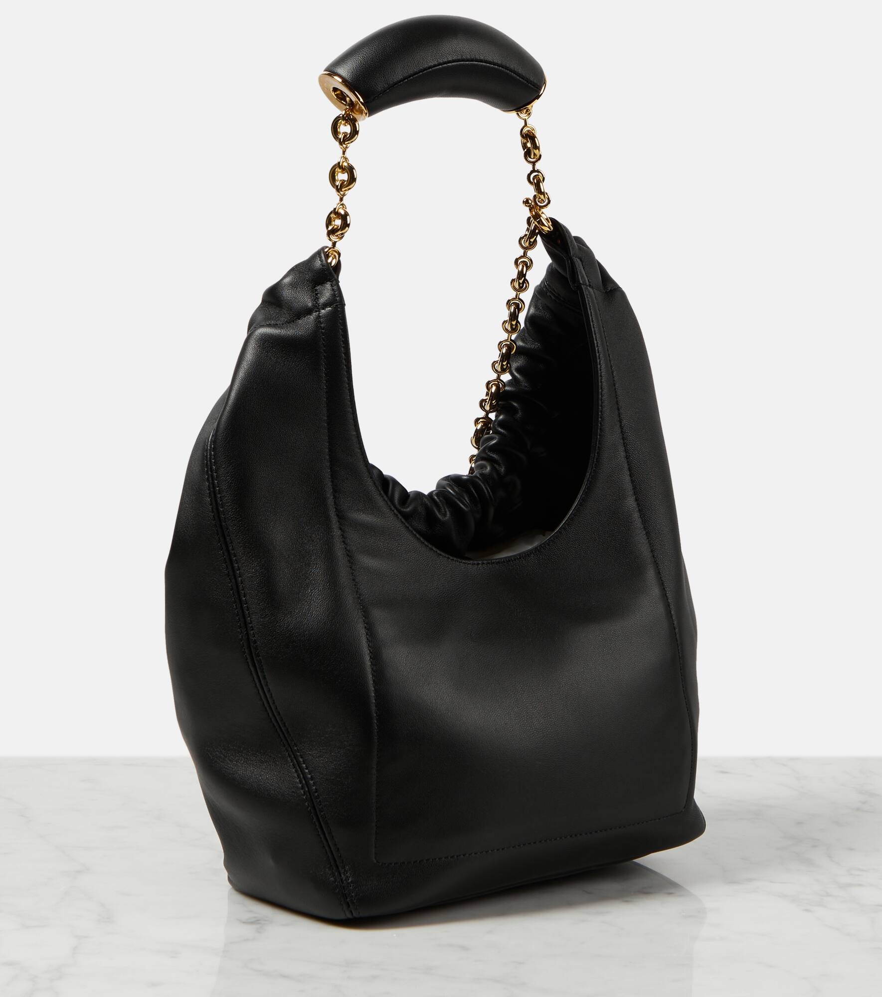 Squeeze Small leather shoulder bag - 4