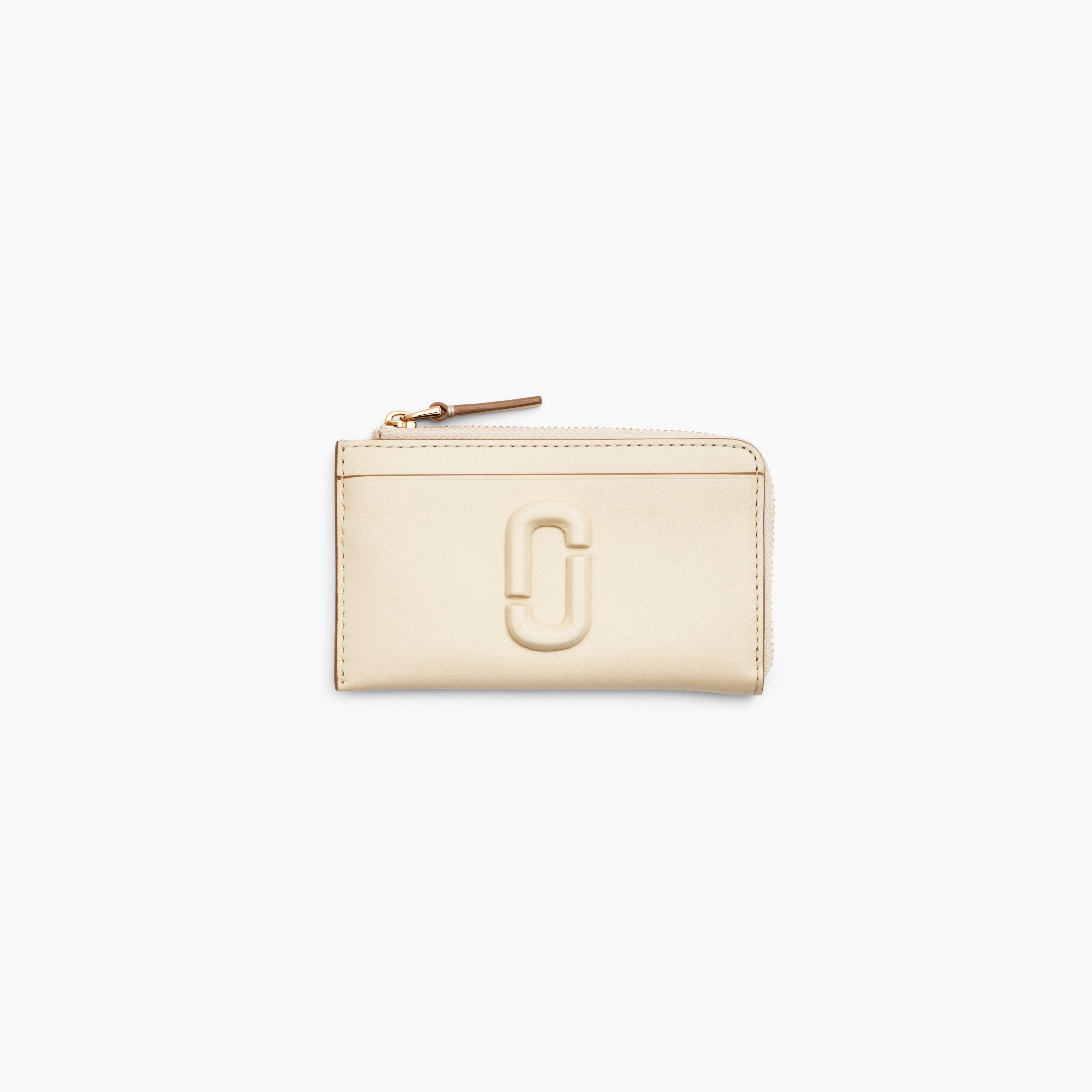 Marc Jacobs THE LEATHER J MARC TOP ZIP MULTI WALLET | REVERSIBLE