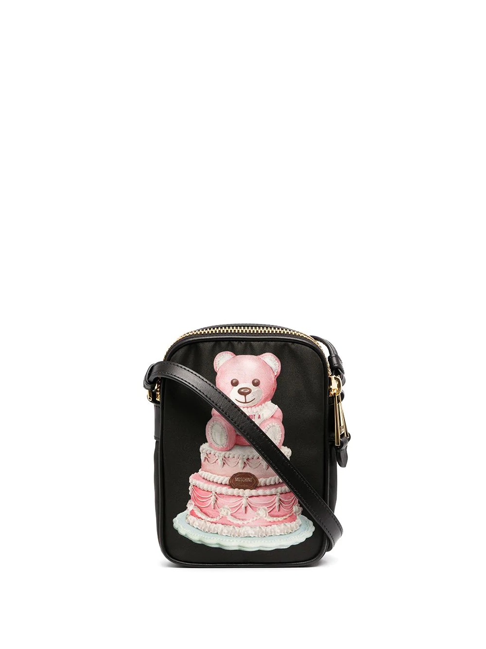 Teddy Bear print crossbody bag - 1