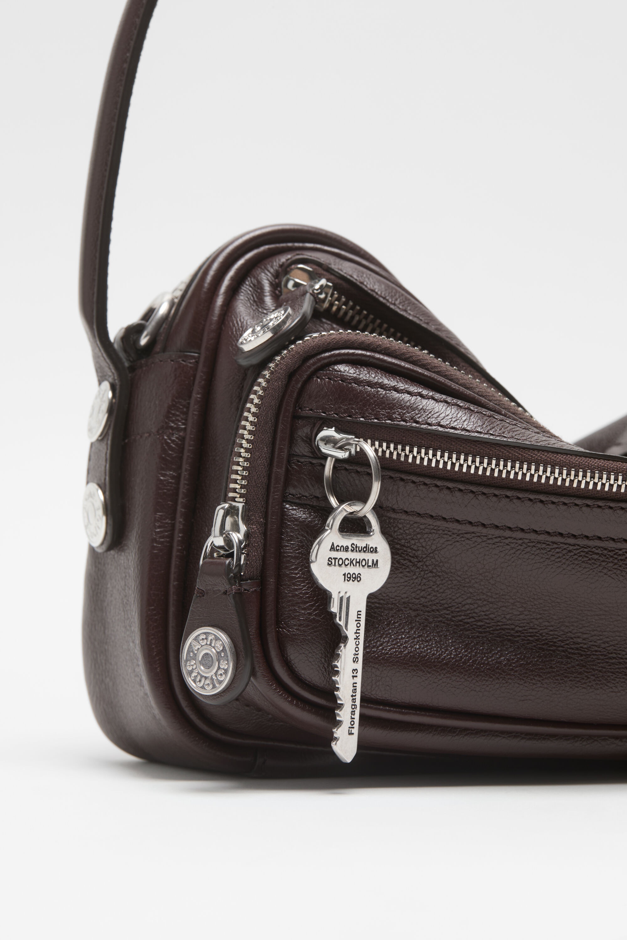 Camero Party shoulder bag - Chocolate brown - 5