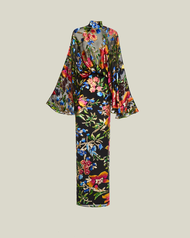 Eolia Technicolor Gown in Multicolor 1