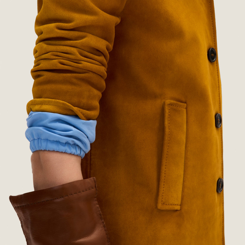 Suede coat 4