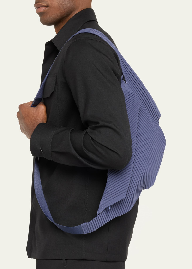 ISSEY MIYAKE Men's Pleats Crossbody Bag outlook