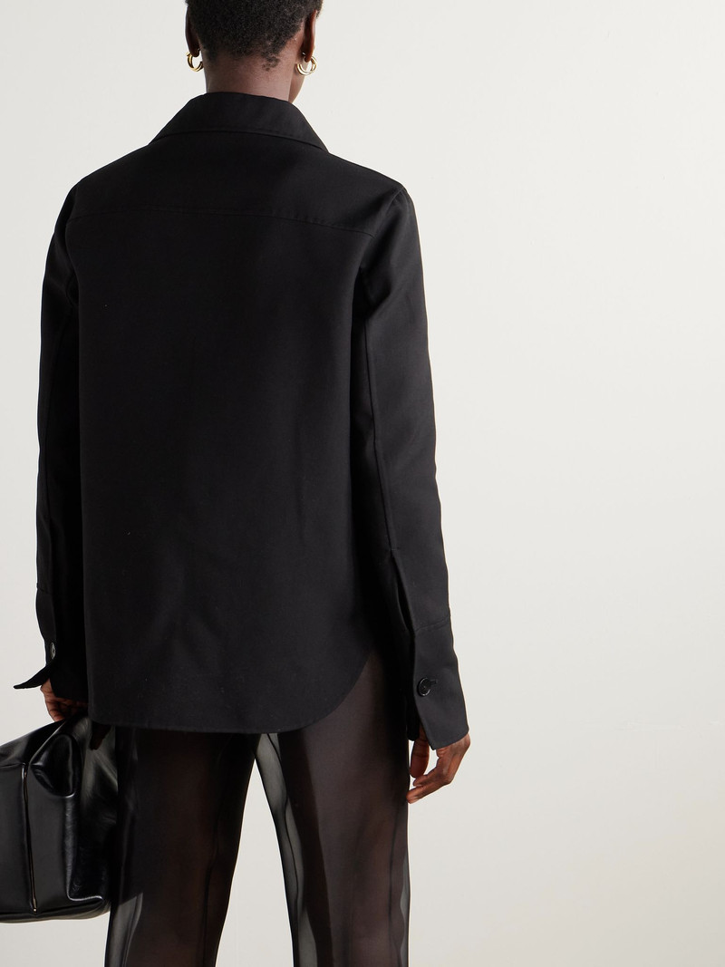 Cotton-blend jacket Black 3