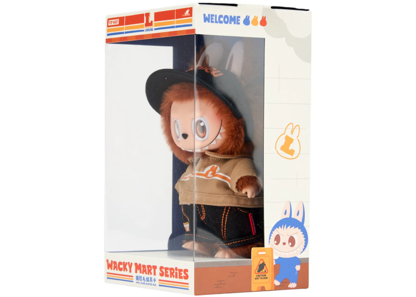 Pop Mart Labubu The Monsters Wacky Mart Series Vinyl Plush Hanging Card - 2