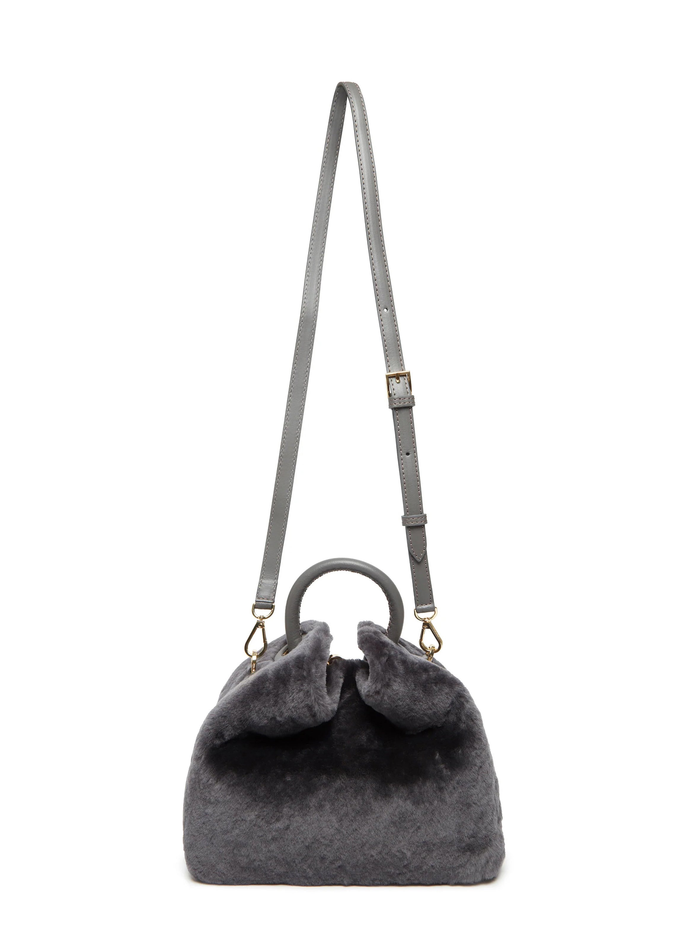Baozi Shearling Montone Ardesia - 4