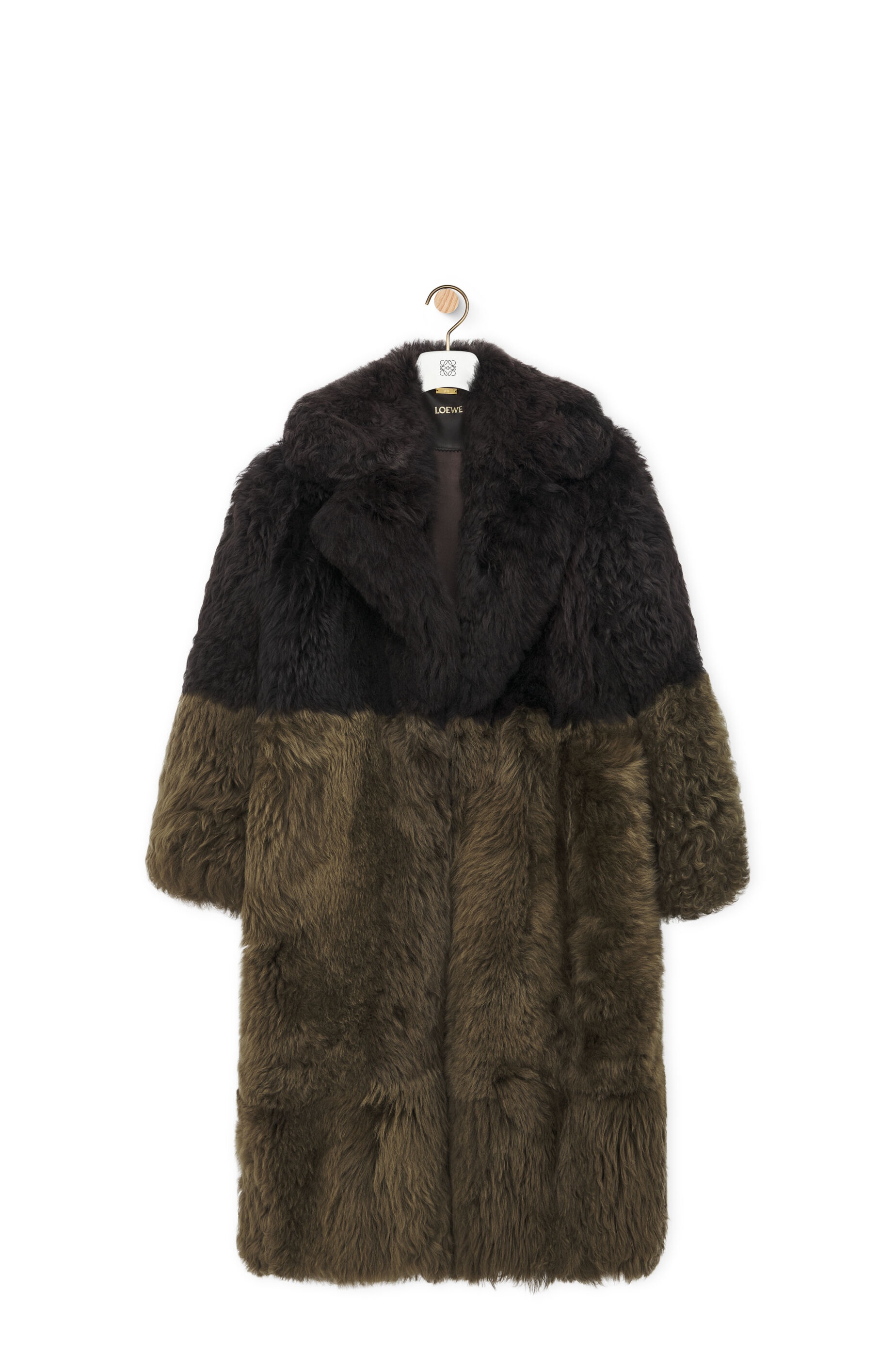 Coat in shearling - 1