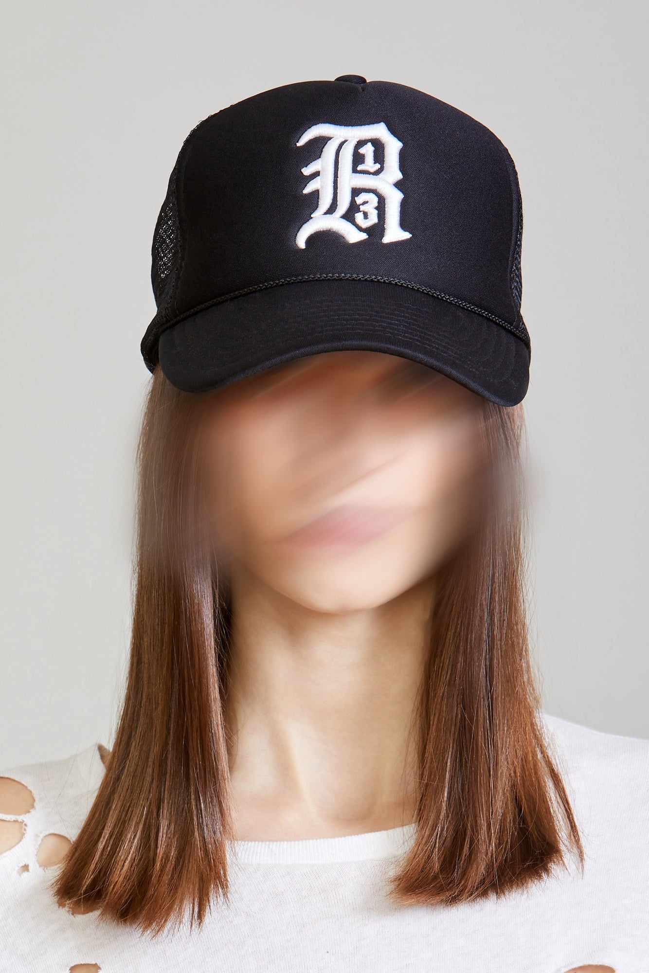 全国どこでも送料無料！ TRUCKER R13 R13 HAT REVERSIBLE | r13 | BLACK - 帽子