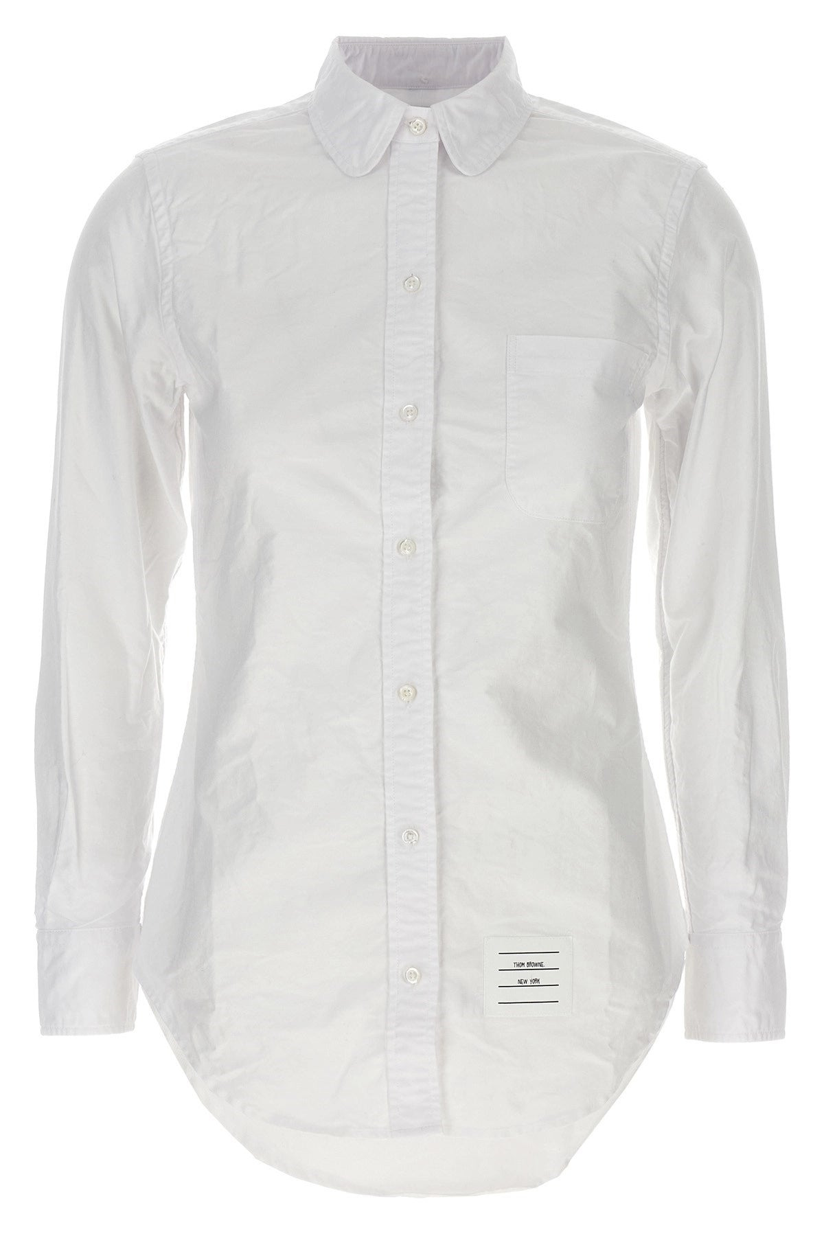 Thom Browne Women Oxford Cotton Shirt - 1
