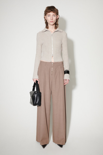 Our Legacy Serene Trouser Muddy Lavender Lyo Wool outlook