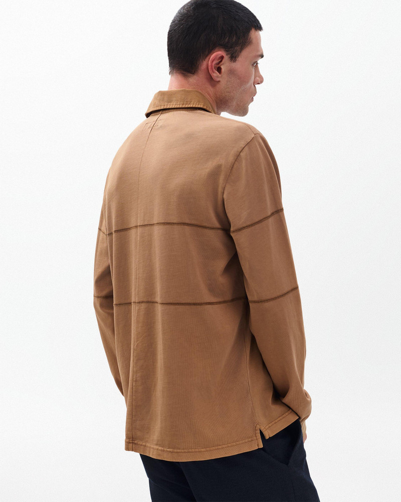 Washed Cotton Rugby Shirt 6