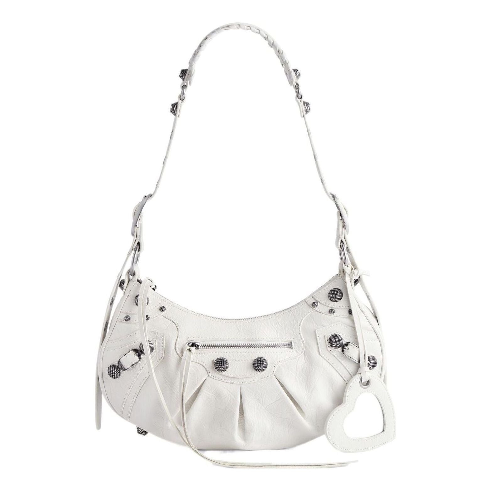 (WMNS) Balenciaga Le Cagole Small Shoulder Bag 'White' 6713071VG9Y9104 - 1