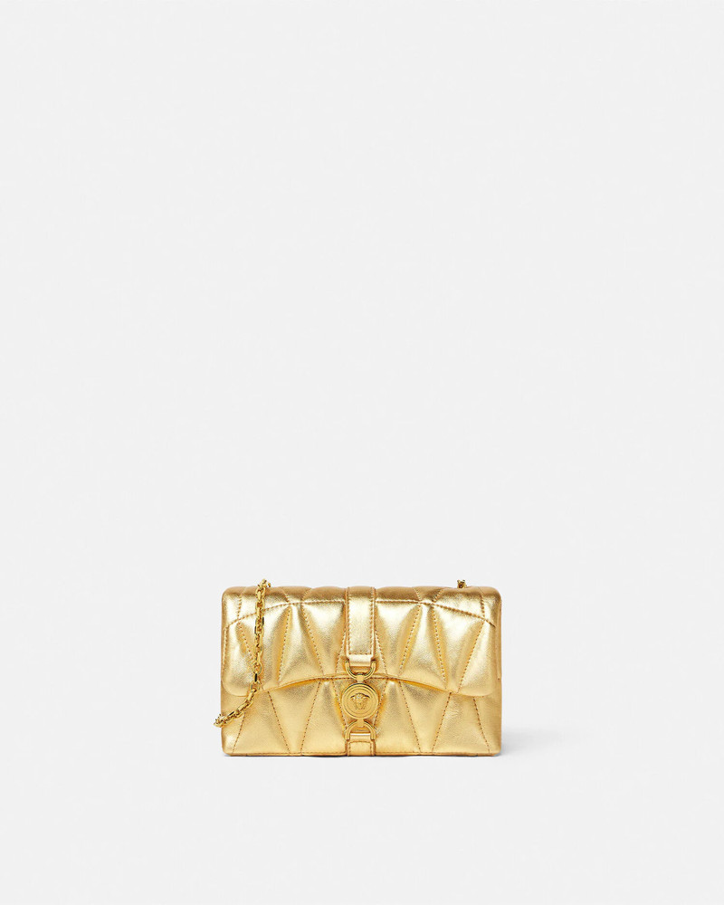 Kleio Metallic Quilted Mini Bag 1