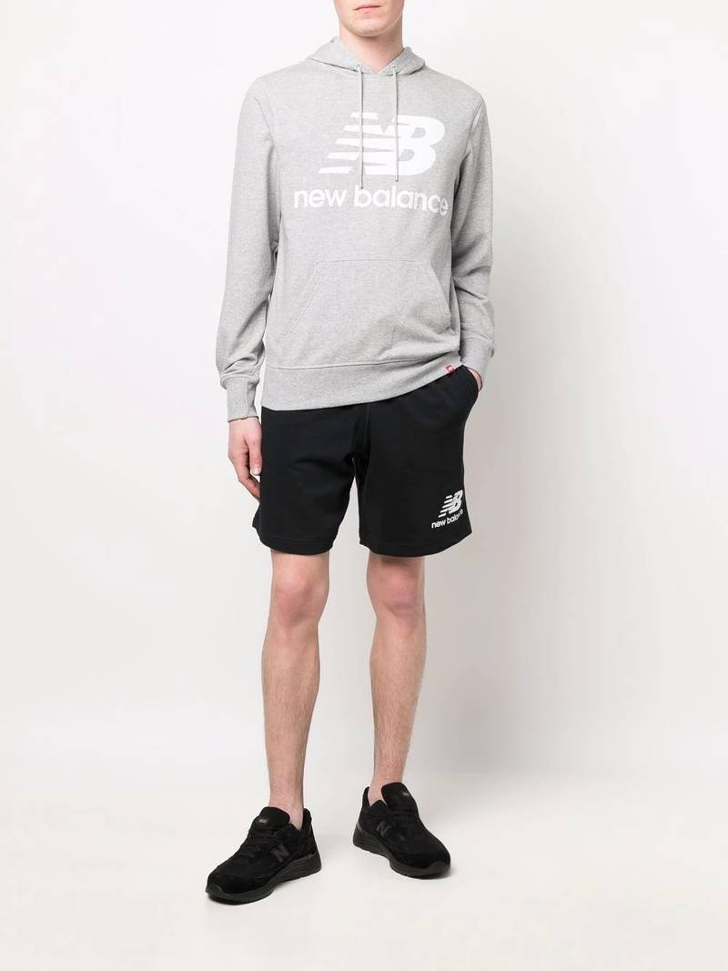 New Balance logo-print drawstring shorts outlook