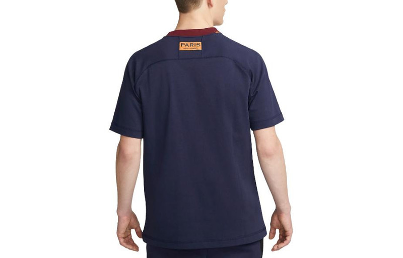 Nike Paris Saint-Germain Travel Short-Sleeve Football Top 'Navy Blue' DV5108-498 4
