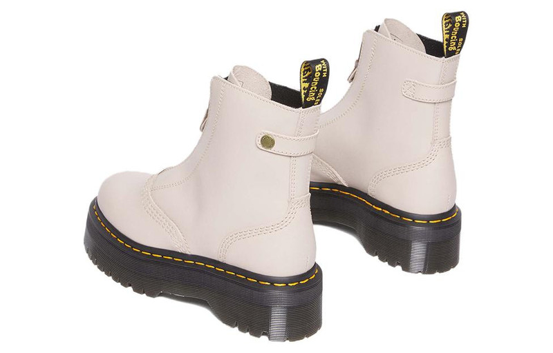 Dr. Martens (WMNS) Dr. Martens Jetta Platform Boots 'Vintage Taupe' 27656348 outlook