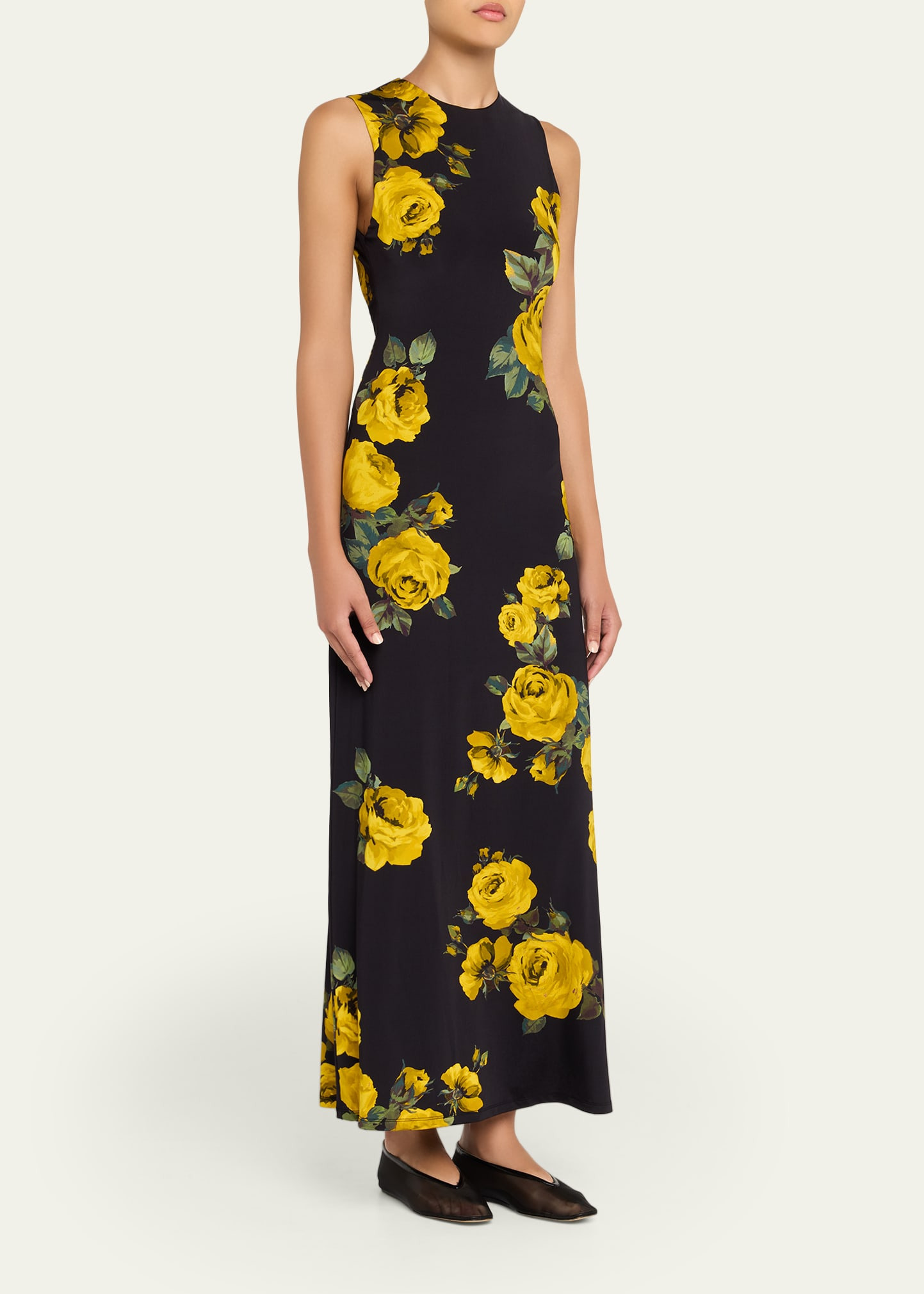 Delora Rosehips Open-Back Sleeveless Maxi Dress - 4