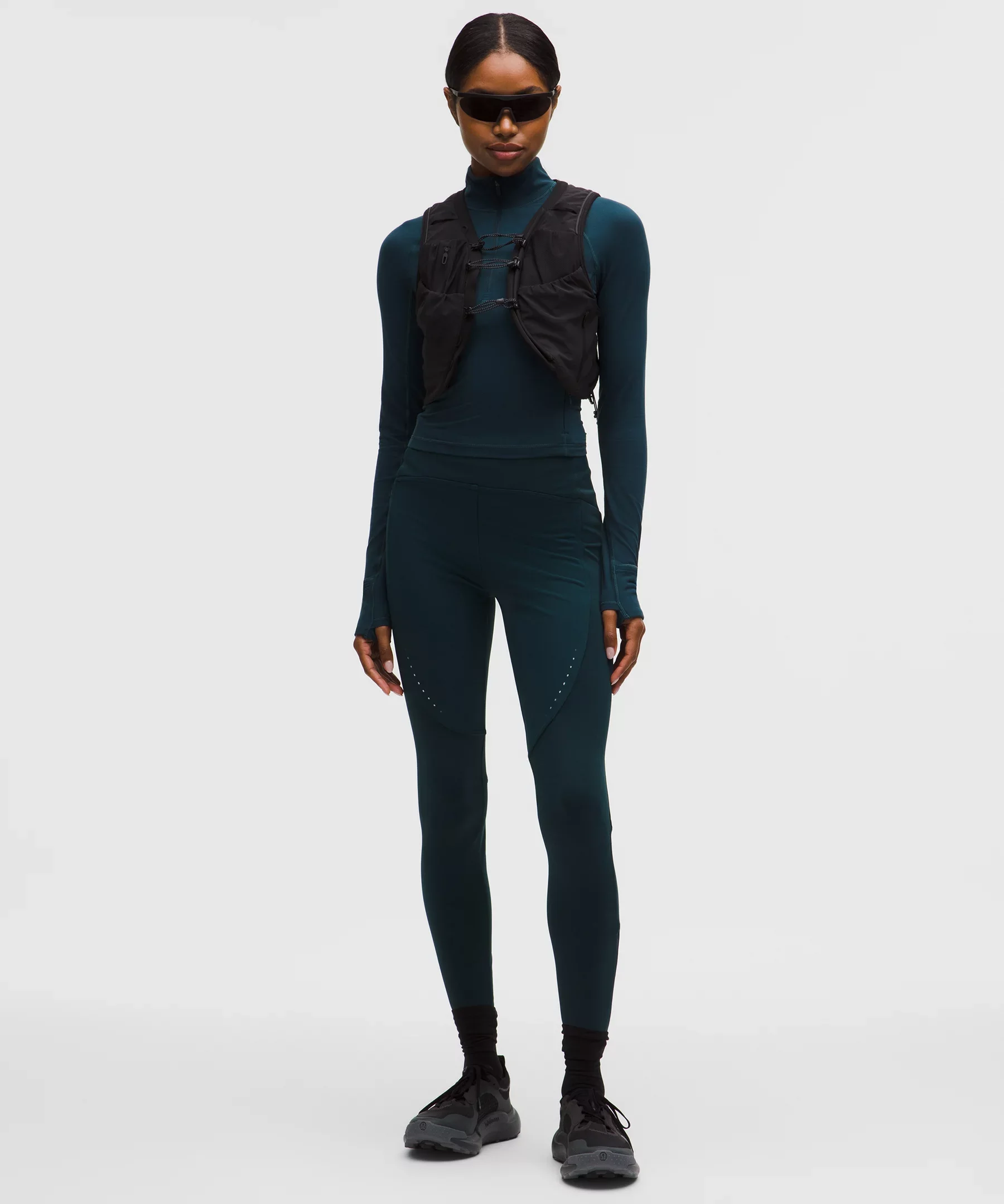 Cold Weather High-Rise Running Tight 28" - 1