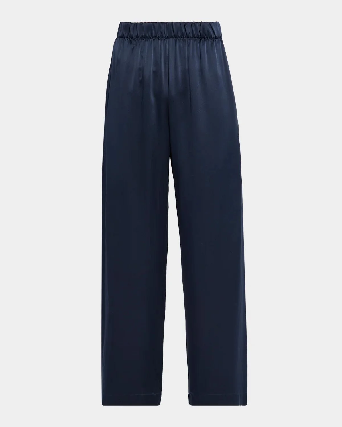 Brynn Wide-Leg Silk Pants - 1