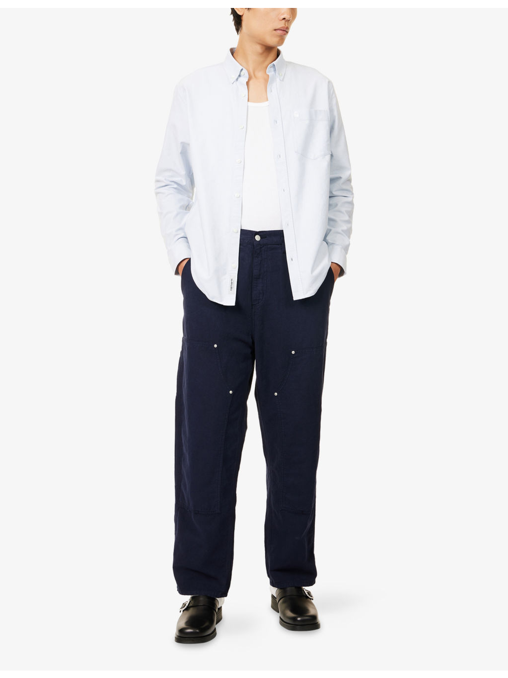 Walter Double-Knee Cotton and Linen Trousers - 2