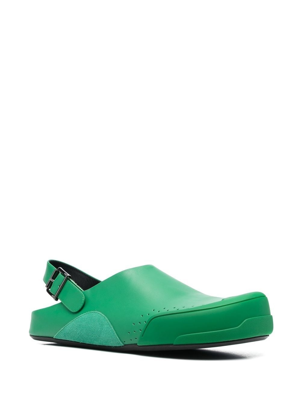 slingback round-toe sandals - 2