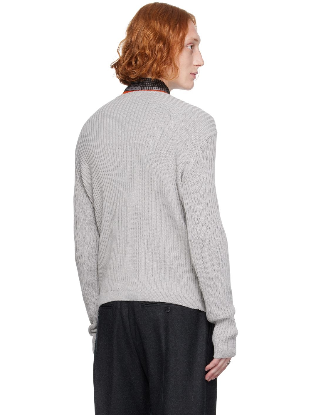 Gray Crewneck Sweater - 3