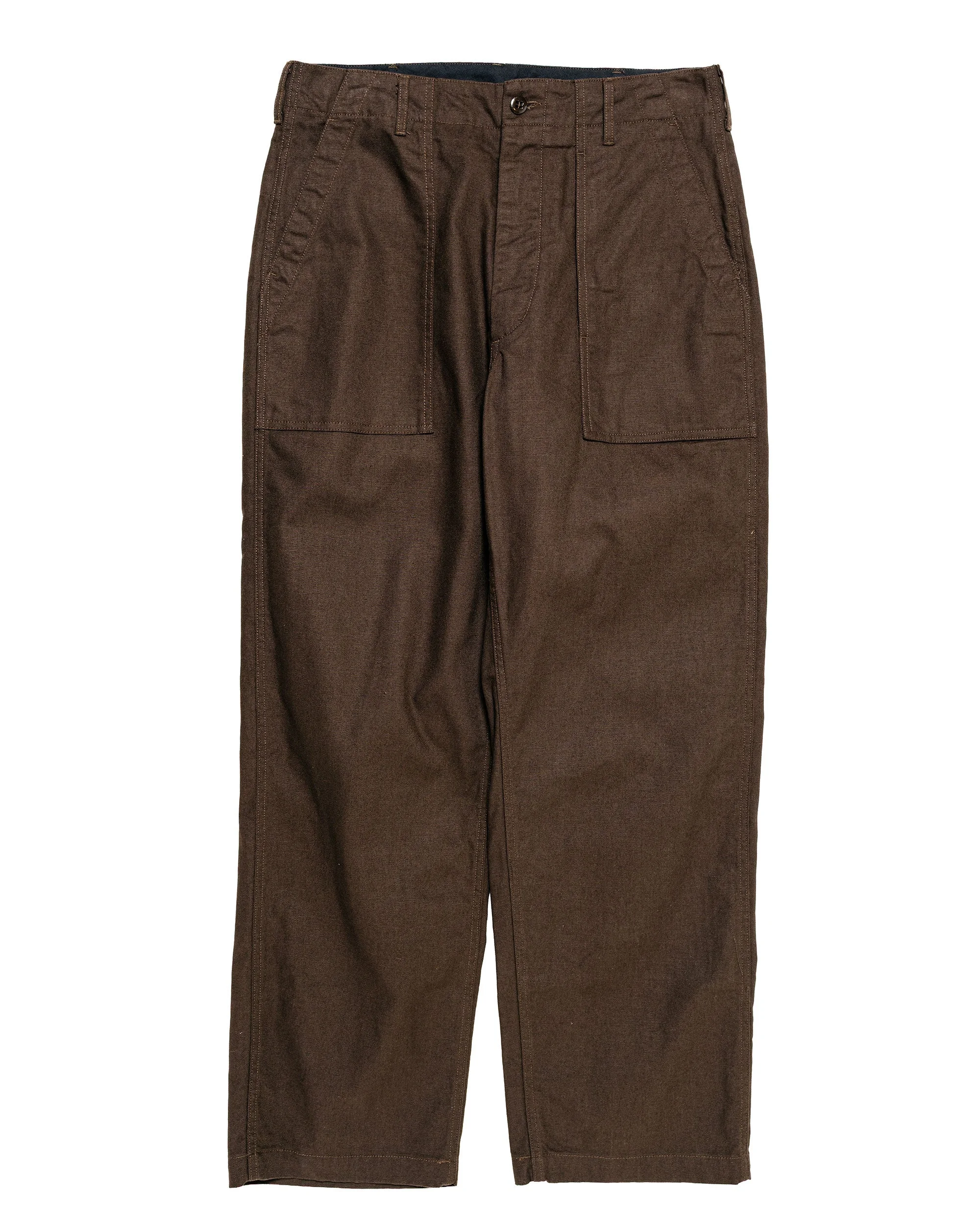 Fatigue Pant Brown 10oz Duck Canvas - 1