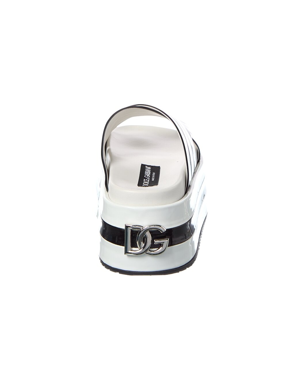 Dolce & Gabbana Leather Logo Sandal - 3