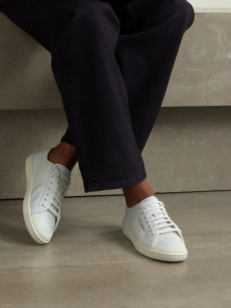 SAINT LAURENT Gym Leather Sneakers outlook