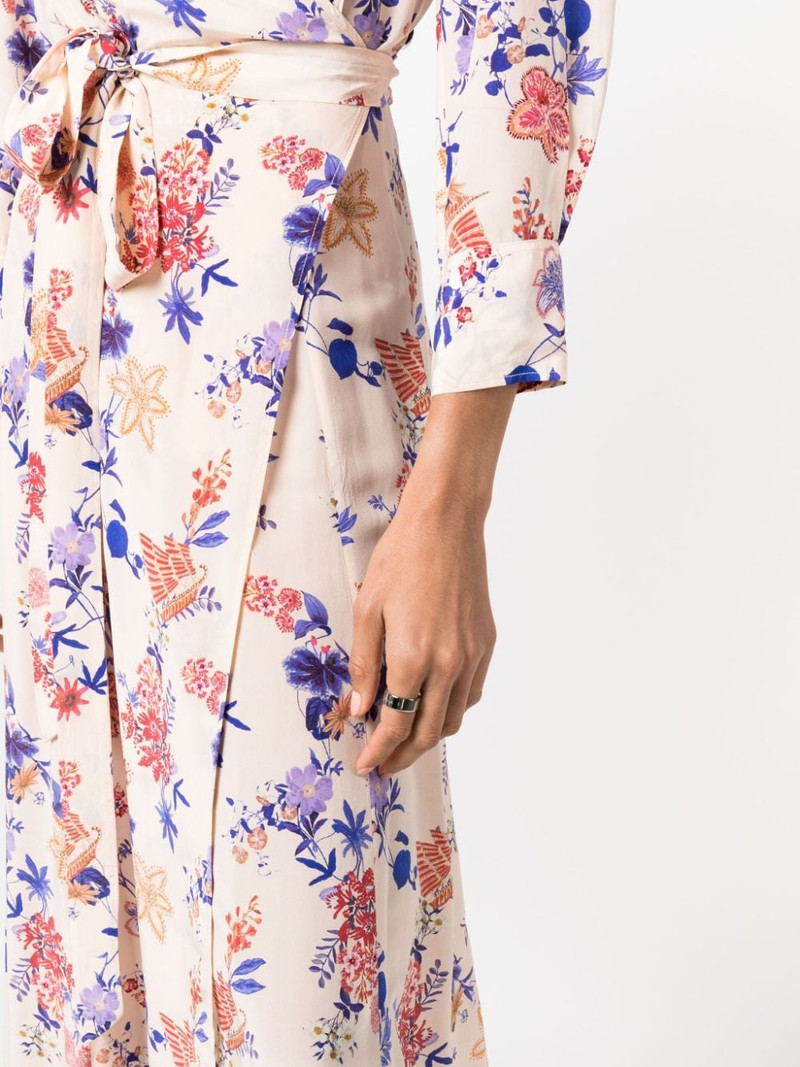 Belle De Jour floral-print wrap dress 5