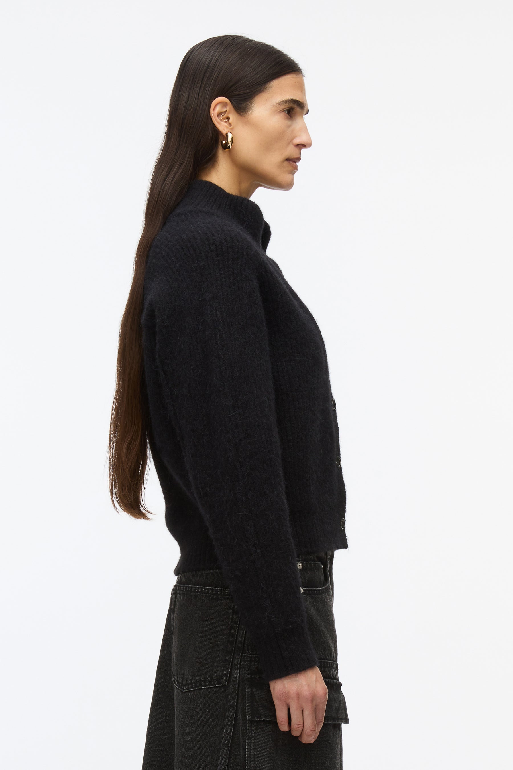 Infinity Placket Cardigan - 4
