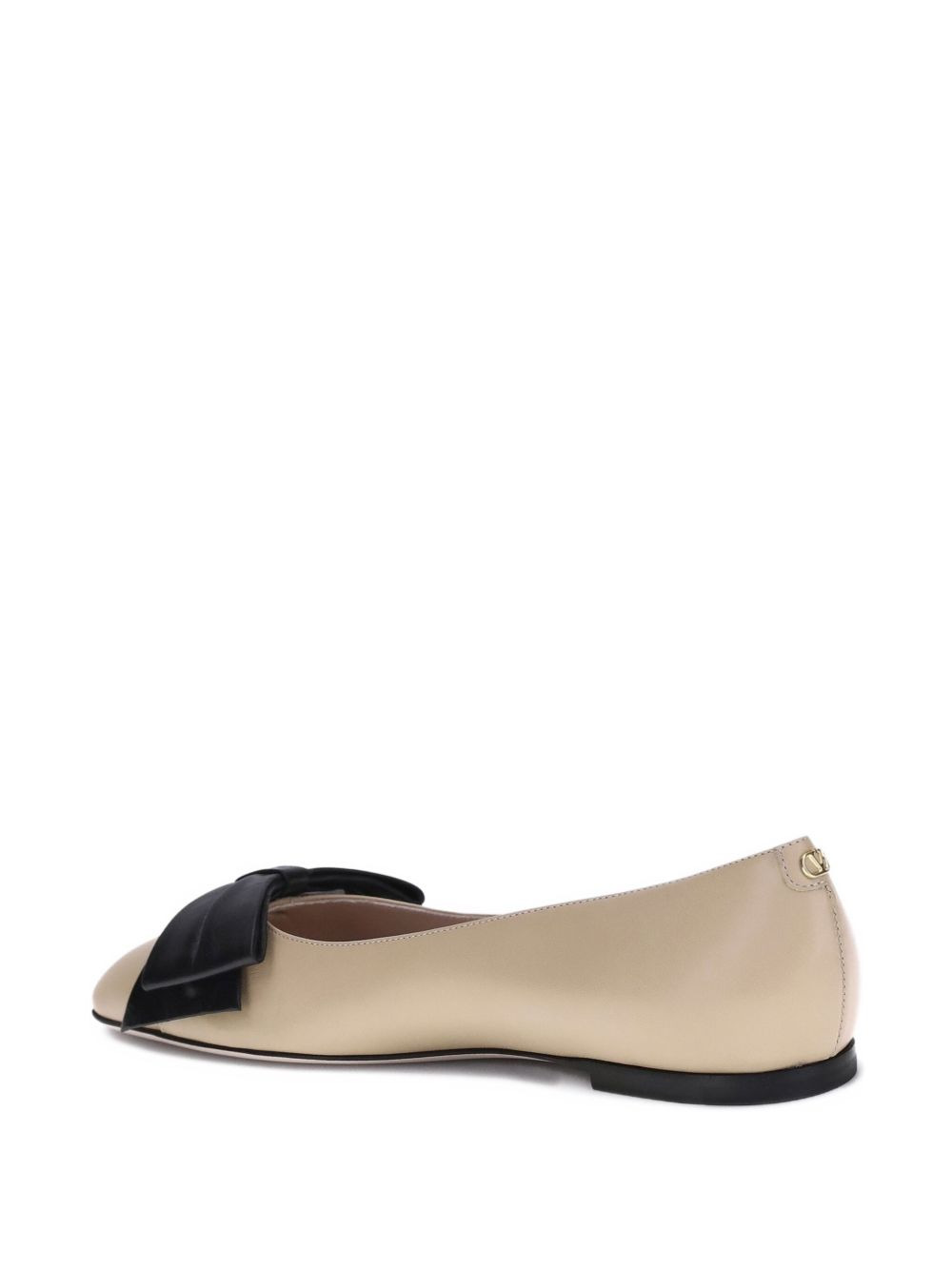bow-embellished ballet flats - 3