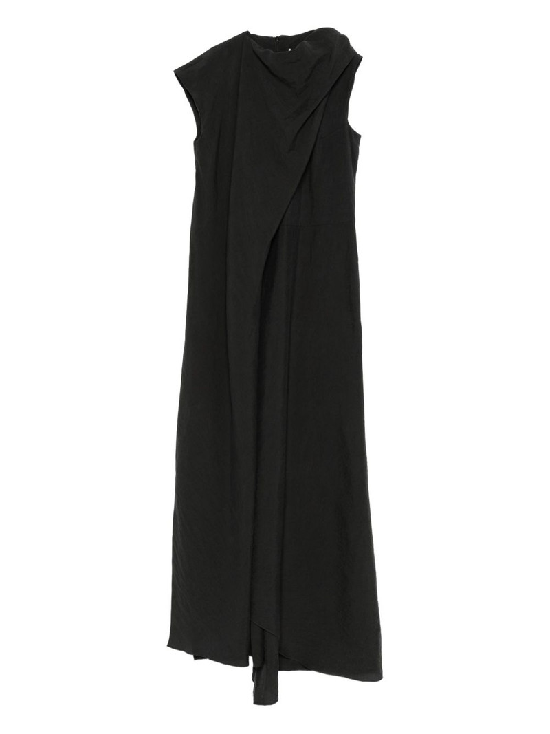 Daju draped asymmetrical dress 1
