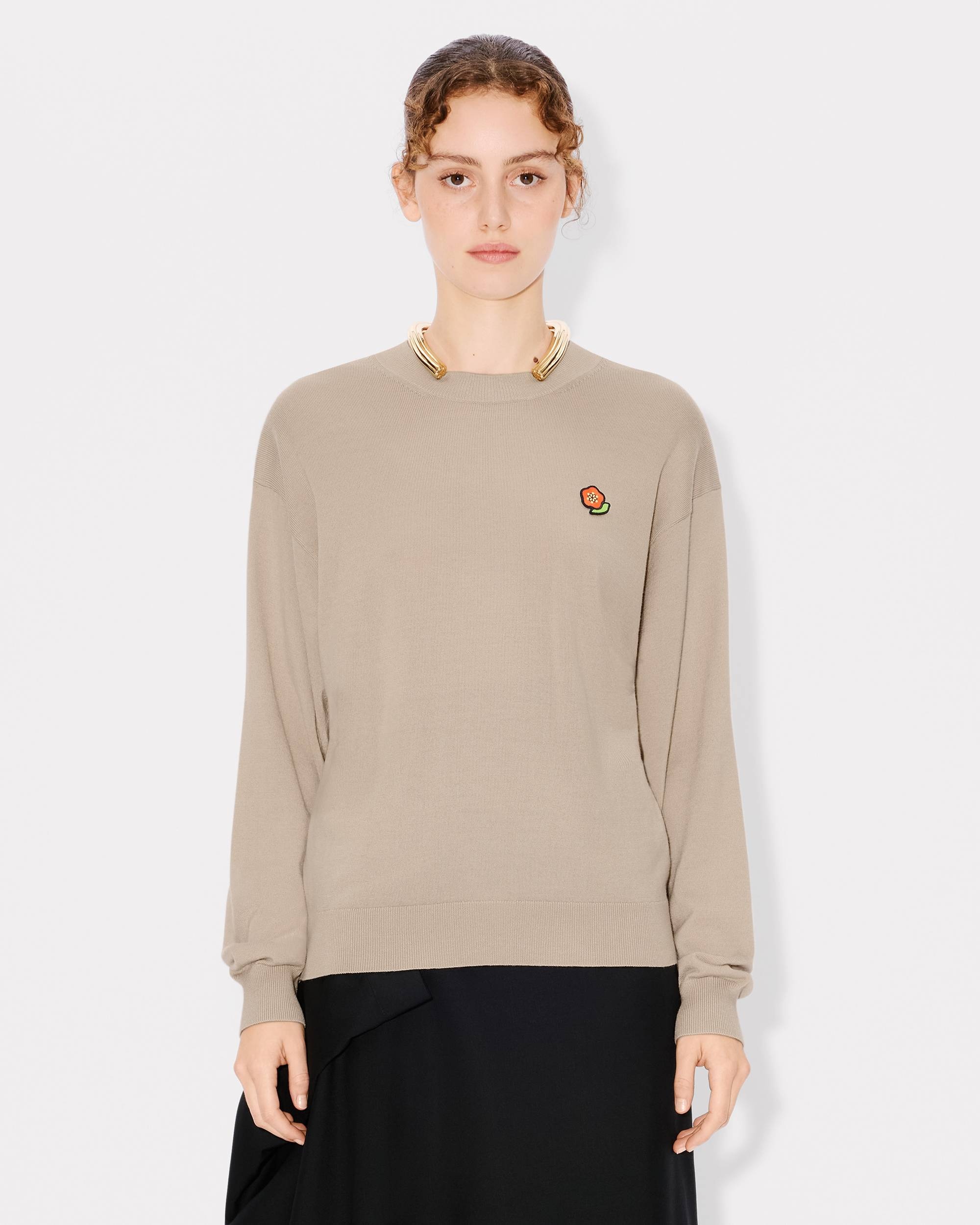 'KENZO Pop' embroidered jumper in merino wool - 3
