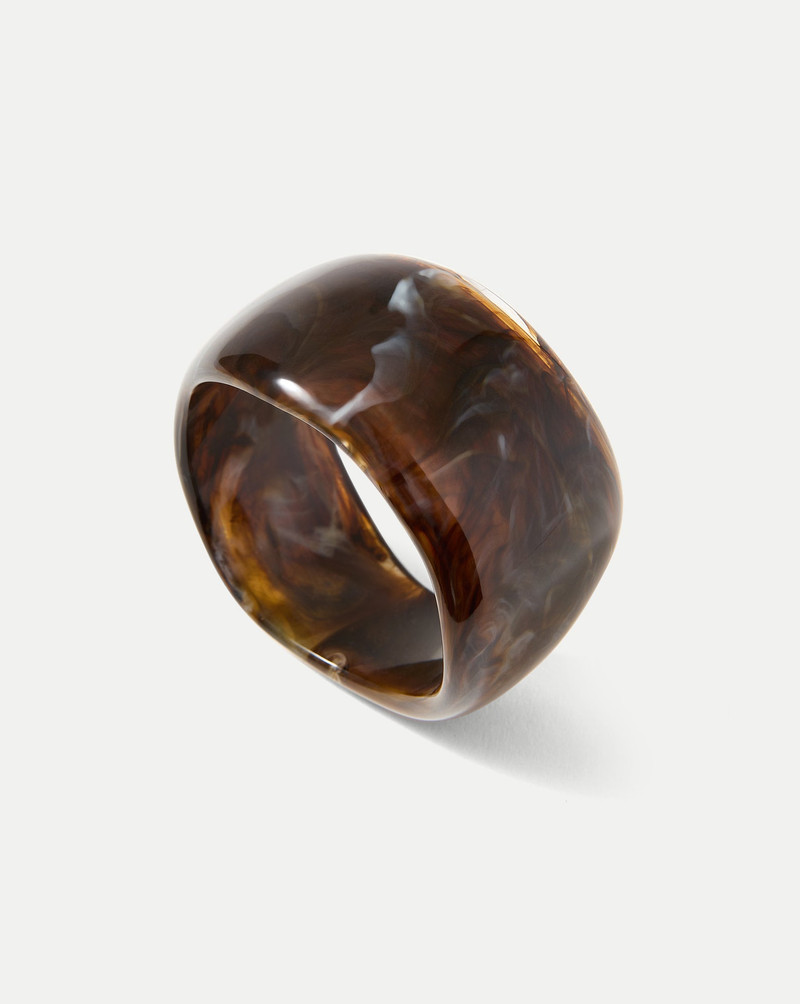 VERONICA BEARD MARBLED RESIN BANGLE outlook