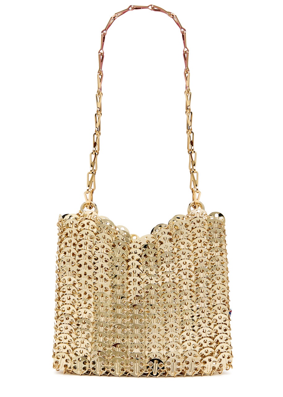 Rabanne Floral-appliqué Disc Shoulder bag - 2