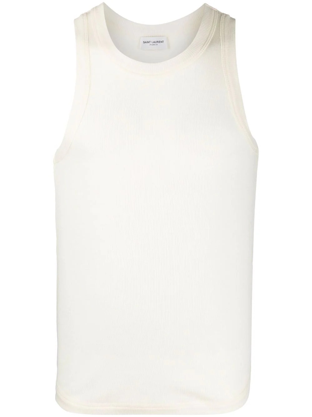 fine-ribbed wool tank top - 1