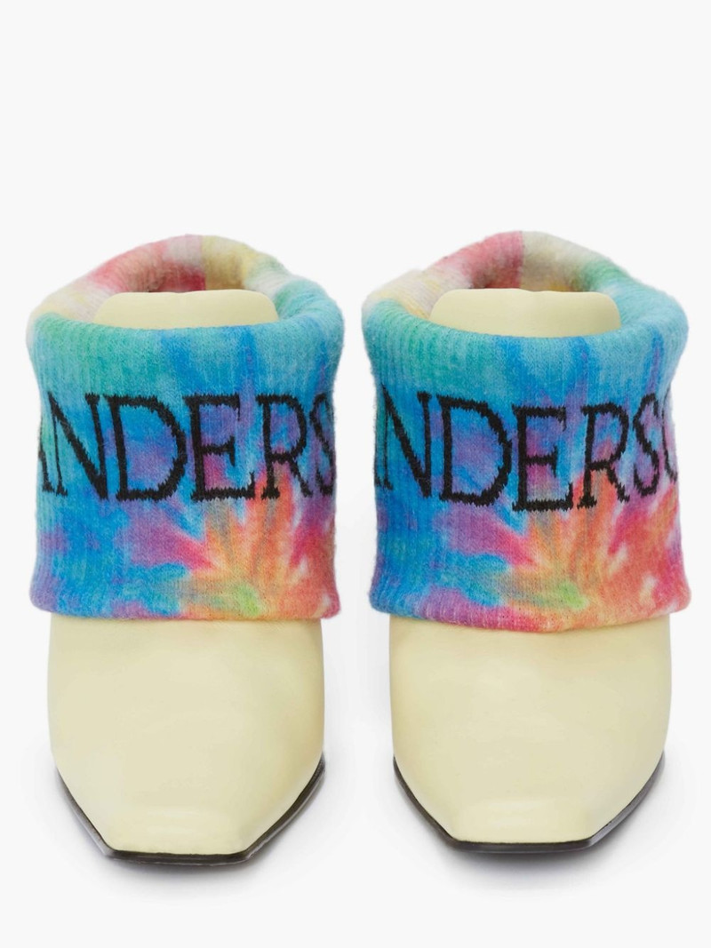 WOMEN'S FOLD OVER KITTEN HEEL 4