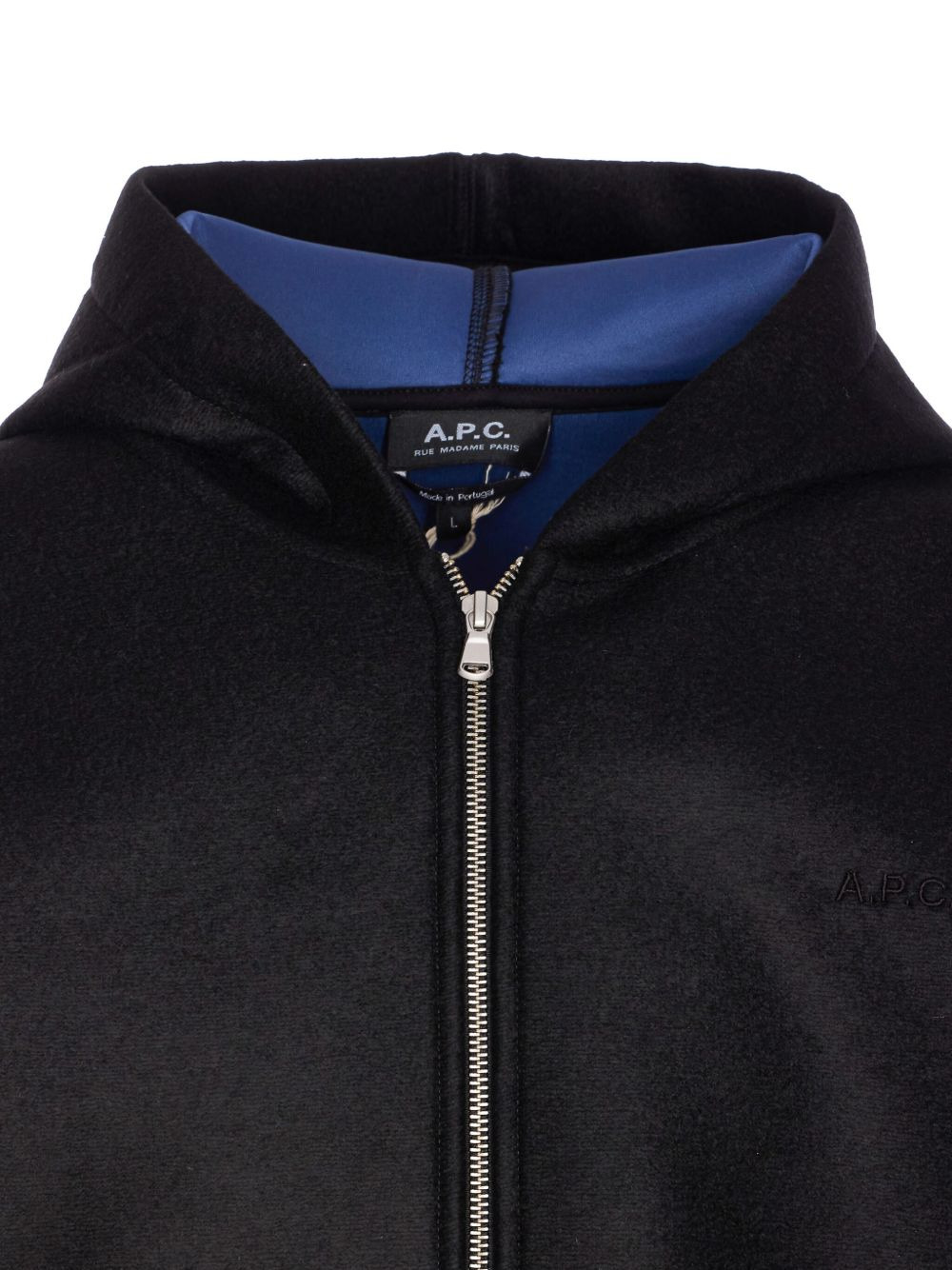 zip-front hoodie - 3