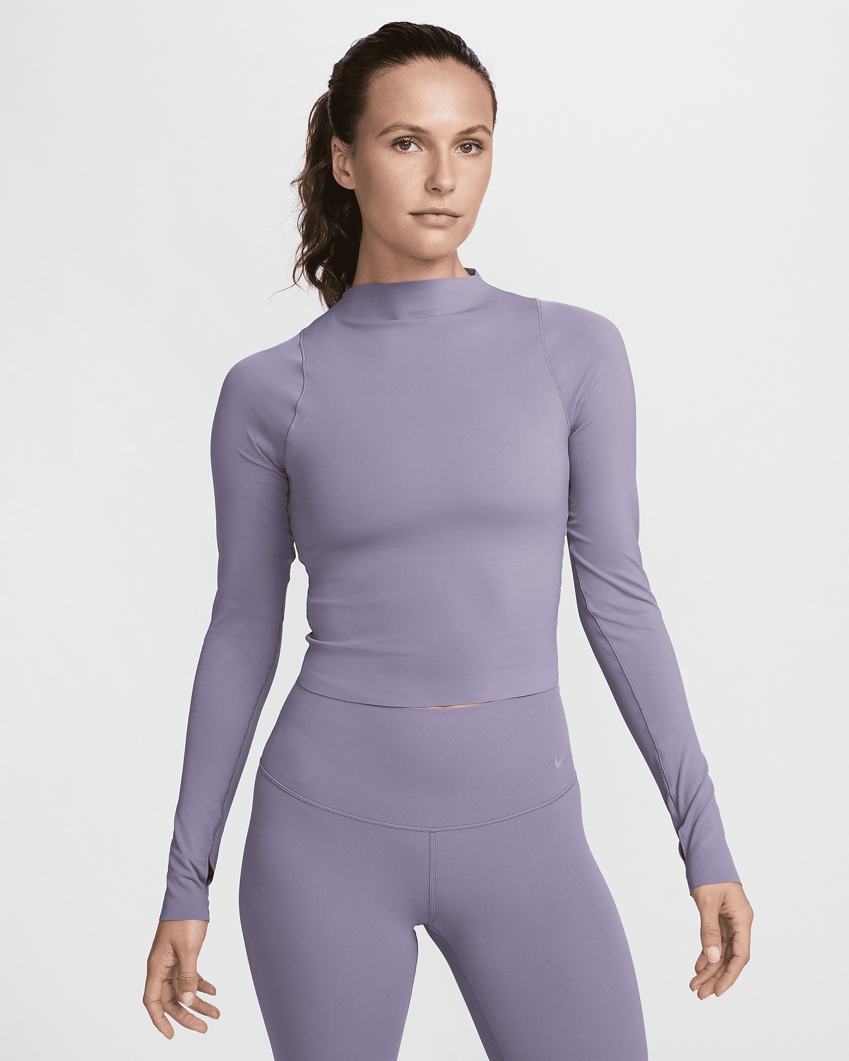 Nike Zenvy Women's Dri-FIT Long-Sleeve Top - 1