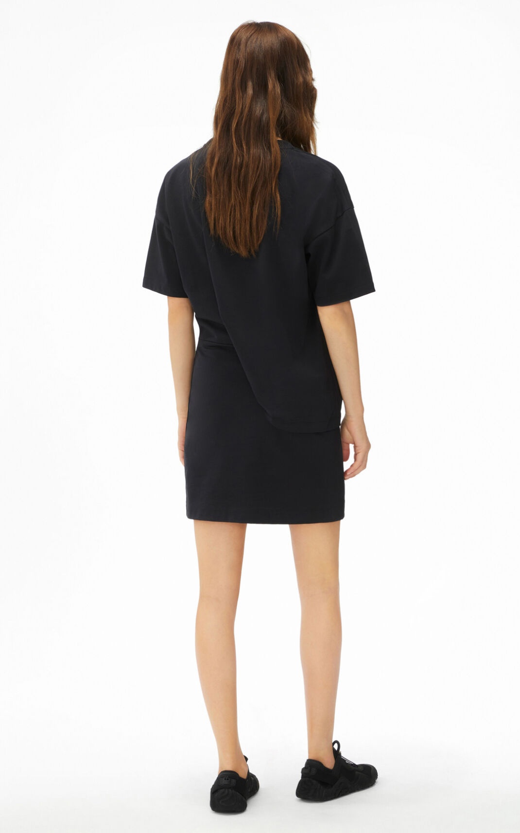 KENZO Logo asymmetric T-shirt dress - 3