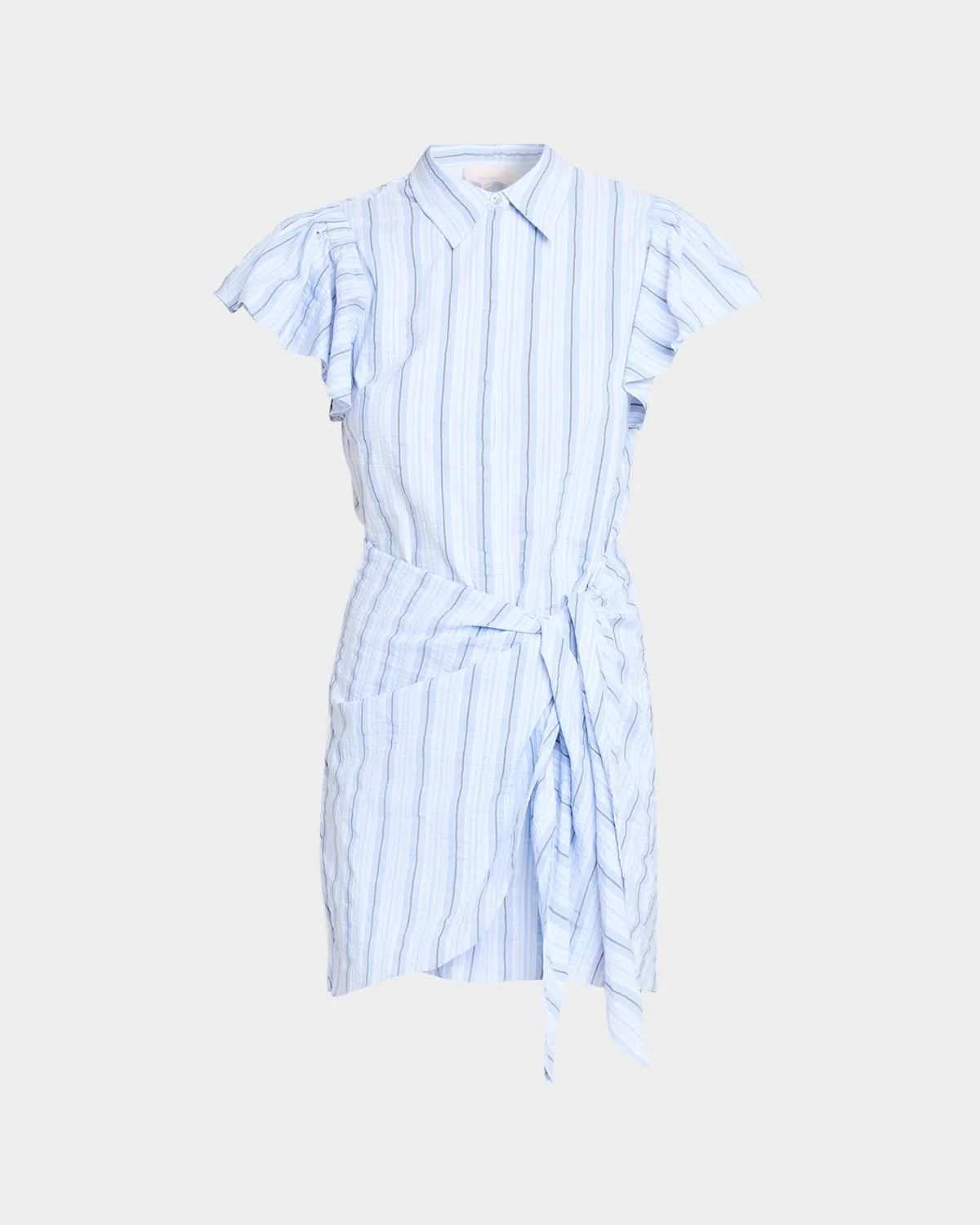Charmine Stripe Shirtdress - 1