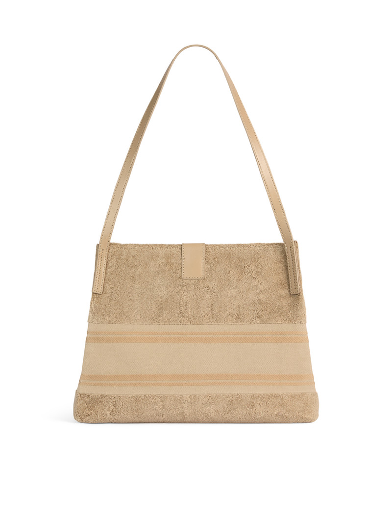Small Release tote bag in cotton bouclé 4