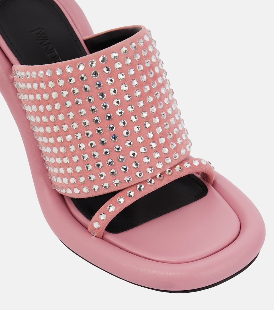 Bumper-Tube embellished mules - 6
