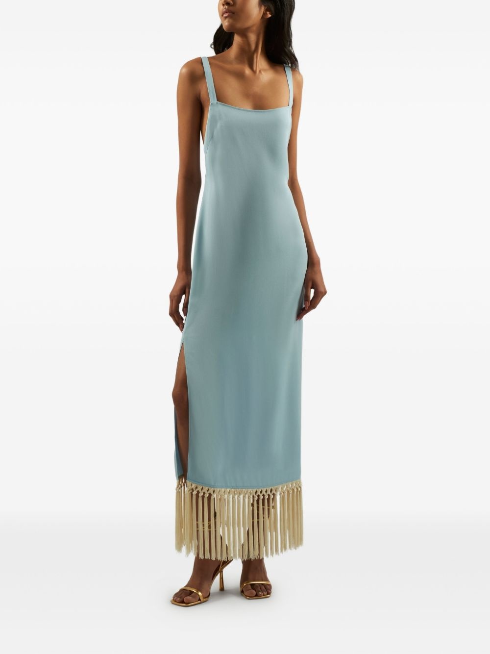 Palermo fringe-detail midi dress - 2