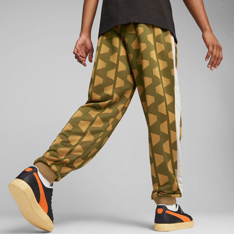 PUMA Joggers and Sweatpants 'Yellow' 621844-93 - 4