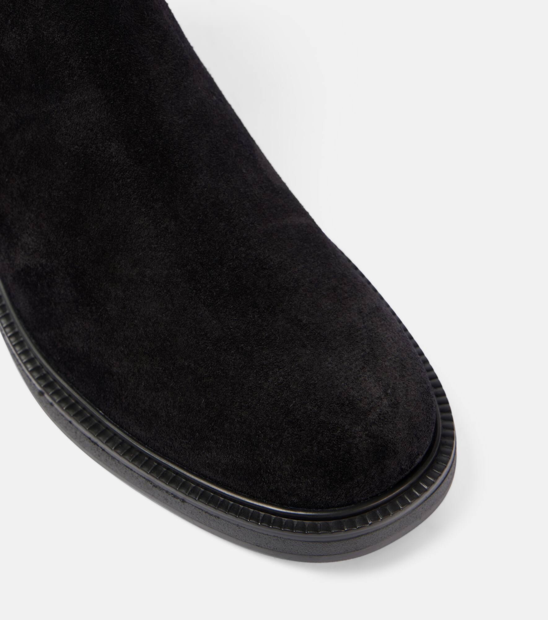 Suede Chelsea boots - 5