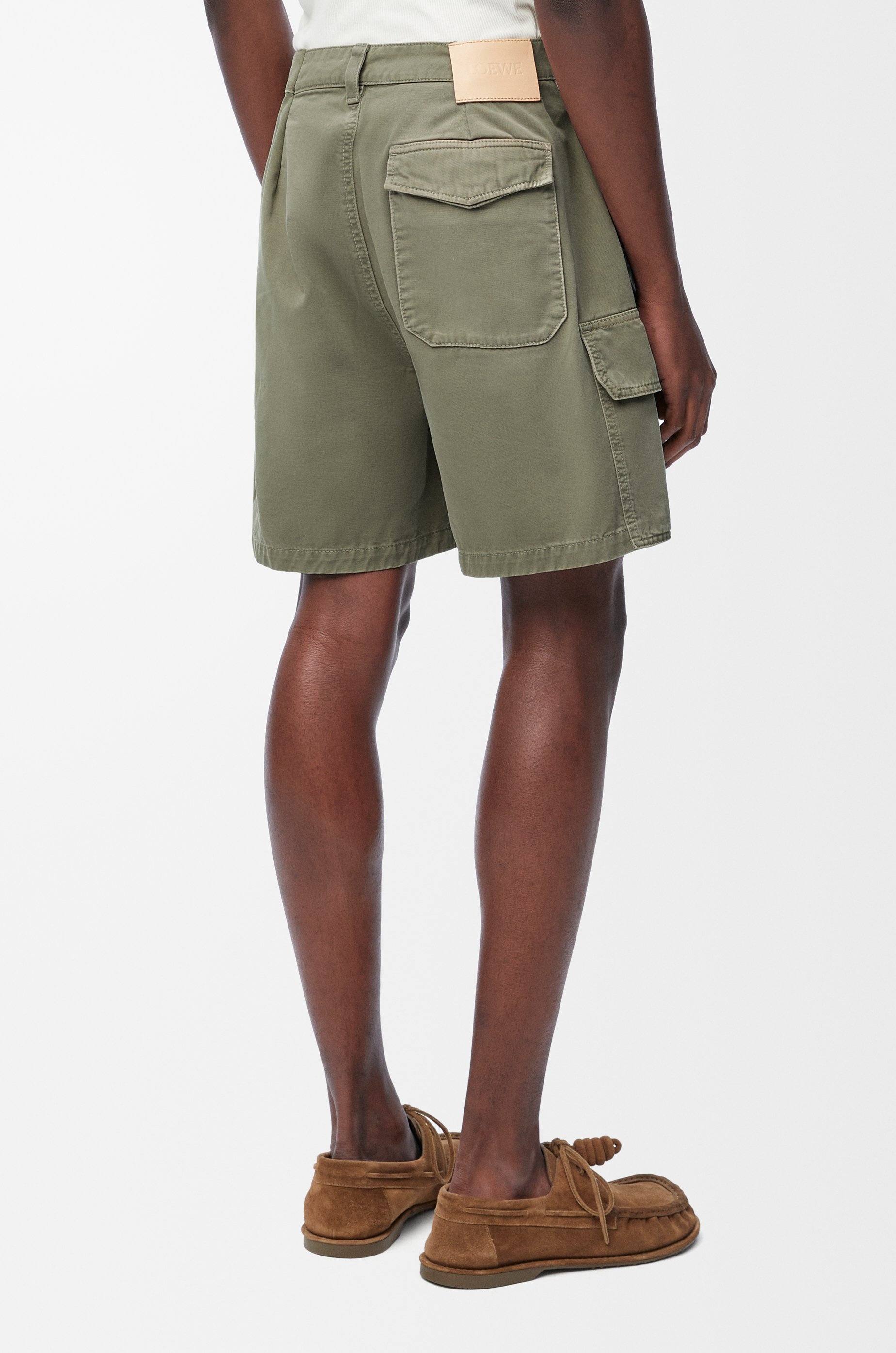 Cargo shorts in cotton - 4